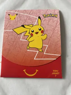 Pokemon 25th Anniversary McDonalds 2021 Sealed Training card game Packs. Toy #7 - Image 1