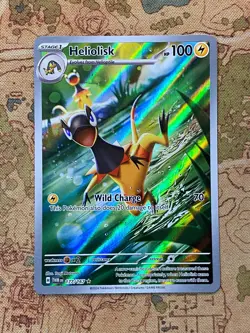 Pokemon Card TCG - Heliolisk 177/167 Illustration Rare Twilight Masquerade NM - Image 1