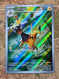 Pokemon Card TCG - Heliolisk 177/167 Illustration Rare Twilight Masquerade NM - Image 2