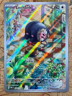 Pokemon Card TCG - Lechonk 209/197 Illustration Rare Obsidian Flames Near Mint - Image 3