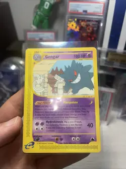 Gengar 043/088 Mysterious Mountains Japan Pokemon Card e Series 1st Edition EX++ - Image 1