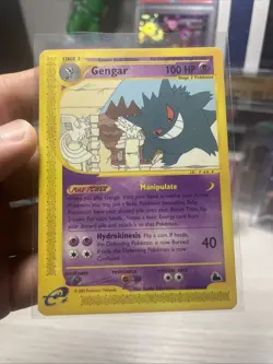 Gengar 043/088 Mysterious Mountains Japan Pokemon Card e Series 1st Edition EX++ - Image 3