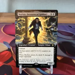 Morlun, Devourer of Spiders - 0257 - SPM - NM/M- MTG Extended Art Non Foil R - Image 1