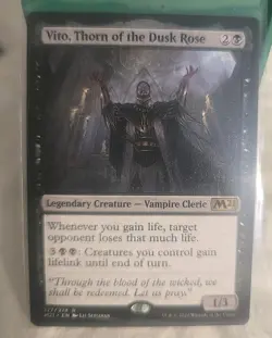 Vito, Thorn of the Dusk Rose - Magic: The Gathering Card M21 - Image 1