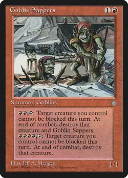 Goblin Sappers - Ice Age (ICE)- MTG Rare English Non Foil - Image 1