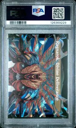 2025 MTG FINAL FANTASY BORDERLESS-SURGE FOIL VANILLE CHEERFUL L'CIE PSA 10 - Image 2