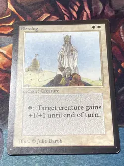 Blessing x1 mtg Beta Lp - Image 1