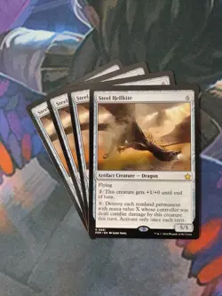 Steel Hellkite x 4 | 7% Off 2+ | Foundations | NM | MTG - Image 1