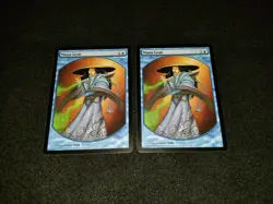 MTG 1x Player Rewards Promo blue rare LP TEXTLESS Mana Leak - ships w/ tracking - Image 1
