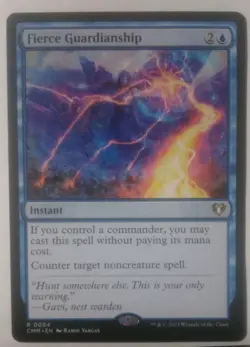 MTG CMM Fierce Guardianship - Image 1