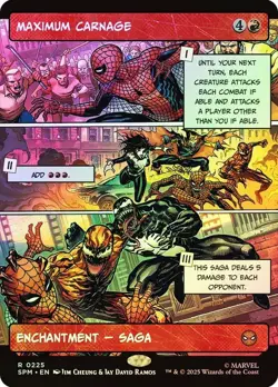 Maximum Carnage Foil Showcase Marvel's Spider-Man NM MTG - Image 1
