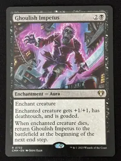 1x MTG Ghoulish Impetus - Commander Masters (CMM) #732 - Magic the Gathering - Image 1