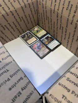 🧙17lbs+ 4200+ UNSEARCHED Magic The Gathering Bulk Lot LP/NM w/ Rares & Foils‼ - Image 2