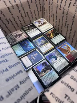 🧙17lbs+ 4200+ UNSEARCHED Magic The Gathering Bulk Lot LP/NM w/ Rares & Foils‼ - Image 5