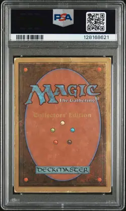 1993 MTG COLLECTOR'S EDITION BLACK LOTUS CHRISTOPHER RUSH PSA 1 AUTO AUTHENTIC - Image 2