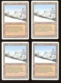 4x 1994 Revised/3rd Edition Taiga ~ Vintage MTG/Magic!!! - Image 1