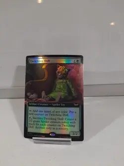 Magic The Gathering Twitching Doll Duskmourn: House of Horror Extended Art Rare - Image 1