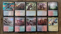 MTG Magic the Gathering Collection Lot 100 Rares/Mythics w/ 10 Foils NM #108 - Image 1