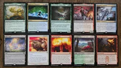MTG Magic the Gathering Collection Lot 100 Rares/Mythics w/ 10 Foils NM #108 - Image 2