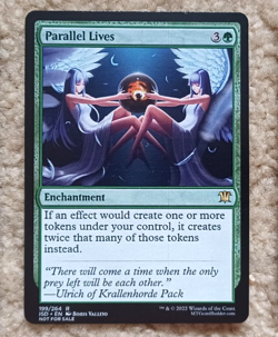 PARALLEL LIVES : altered-art card for use with MTG : HOT ANGELIC BABES! - Image 1
