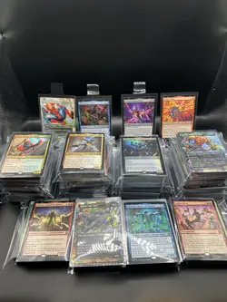 MTG Universes Beyond 1300+ Card Spider Man Lot ALL RARITIES Mythics Rares - Image 2