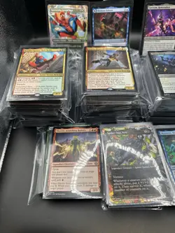 MTG Universes Beyond 1300+ Card Spider Man Lot ALL RARITIES Mythics Rares - Image 4