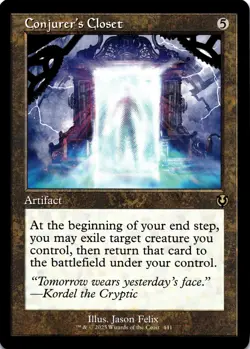 MTG Conjurer's Closet (Retro Frame) (441) | NM | Innistrad Remastered {INR} - Image 1