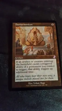 MTG TIME SPIRAL REMASTERED RETRO PANHARMONICON RARE - Image 1