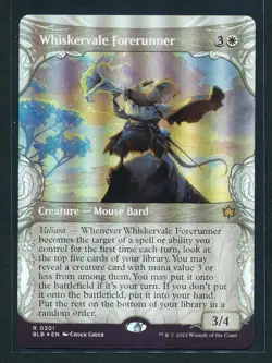 Whiskervale Forerunner - Showcase Foil - Magic MTG 2024 Bloomburrow NM/M - Image 1