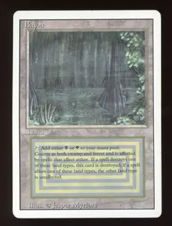 1994 Revised/3rd Edition Bayou ~ Vintage MTG/Magic!!! - Image 1
