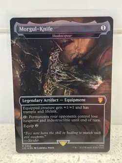Morgul-Knife Shadowspear Foil Lord of the Rings: Tales of Middle-Earth - Image 1