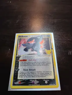 POKEMON TCG 2021 - Umbreon GOLD STAR 17/17 Celebrations 25th Anniversary - Image 3