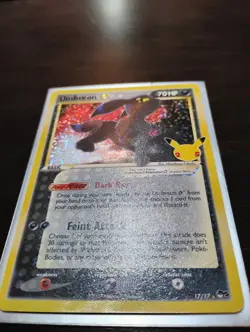 POKEMON TCG 2021 - Umbreon GOLD STAR 17/17 Celebrations 25th Anniversary - Image 5
