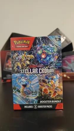 Pokemon Stellar Crown Booster Bundle Box Factory Sealed - Image 1
