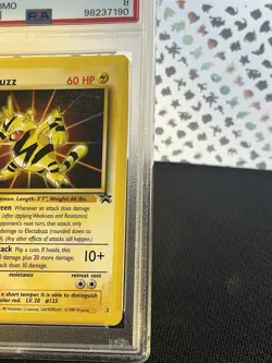 1999 Pokemon Game Electabuzz #2 Movie Promo PSA 8 - Image 4