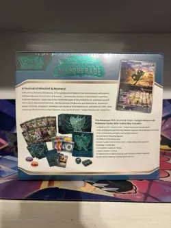 Pokemon TCG Twilight Masquerade - Pokemon Center Exclusive ETB - Sealed - Image 4