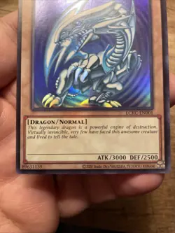 Yu-Gi-Oh Blue Eyes White Dragon LCKC-EN001 Ultra Rare +Bonus FREE SHIPPING! - Image 4