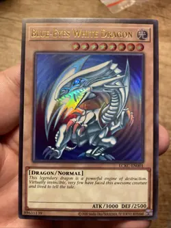 Yu-Gi-Oh Blue Eyes White Dragon LCKC-EN001 Ultra Rare +Bonus FREE SHIPPING! - Image 5