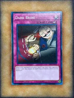 Yugioh Dark Bribe SR05-EN036 Common 1st Ed NM - Image 1
