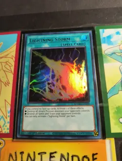 YUGIOH Lightning Storm 1st Edition MAMA EN089 Ultra Rare NM - Image 2