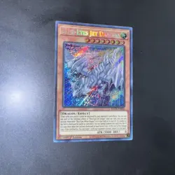 Yu-Gi-Oh! TCG Blue-Eyes Jet Dragon BACH-EN004 NM 1st Edition - Image 2