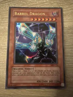 Yu-Gi-Oh! TCG Barrel Dragon Metal Raiders MRD-126 Unlimited Ultra Rare HP - Image 1