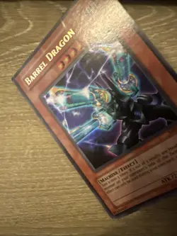Yu-Gi-Oh! TCG Barrel Dragon Metal Raiders MRD-126 Unlimited Ultra Rare HP - Image 3