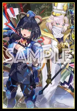 Yu-Gi-Oh! Vanquish Soul Hollie Su& Izuna Card Sleeves K9-17 - Image 1