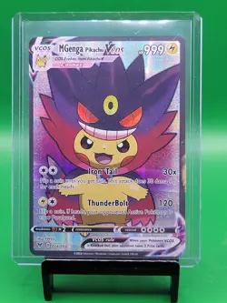 Pikachu X Gengar - Pokemon Cosplay Card Holo - Image 1