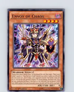Yu-Gi-Oh TCG Envoy Of Chaos RATE-EN025 1st Edition Regular Rare Card NM - Image 1