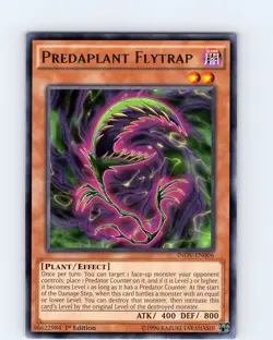 Yu-Gi-Oh TCG Predaplant Flytrap INOV-EN006 1st Edition Regular Rare Card NM - Image 1