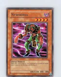 Yu-Gi-Oh TCG Newdoria PGD-057 Unlimited Regular Rare Card LP-NM - Image 1