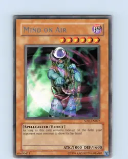Yu-Gi-Oh TCG Mind On Air SOD-EN027 Unlimited Regular Rare Card NM - Image 1