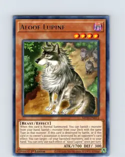 Yu-Gi-Oh TCG Aloof Lupinf MP20-EN015 1st Edition Regular Rare Card NM - Image 1